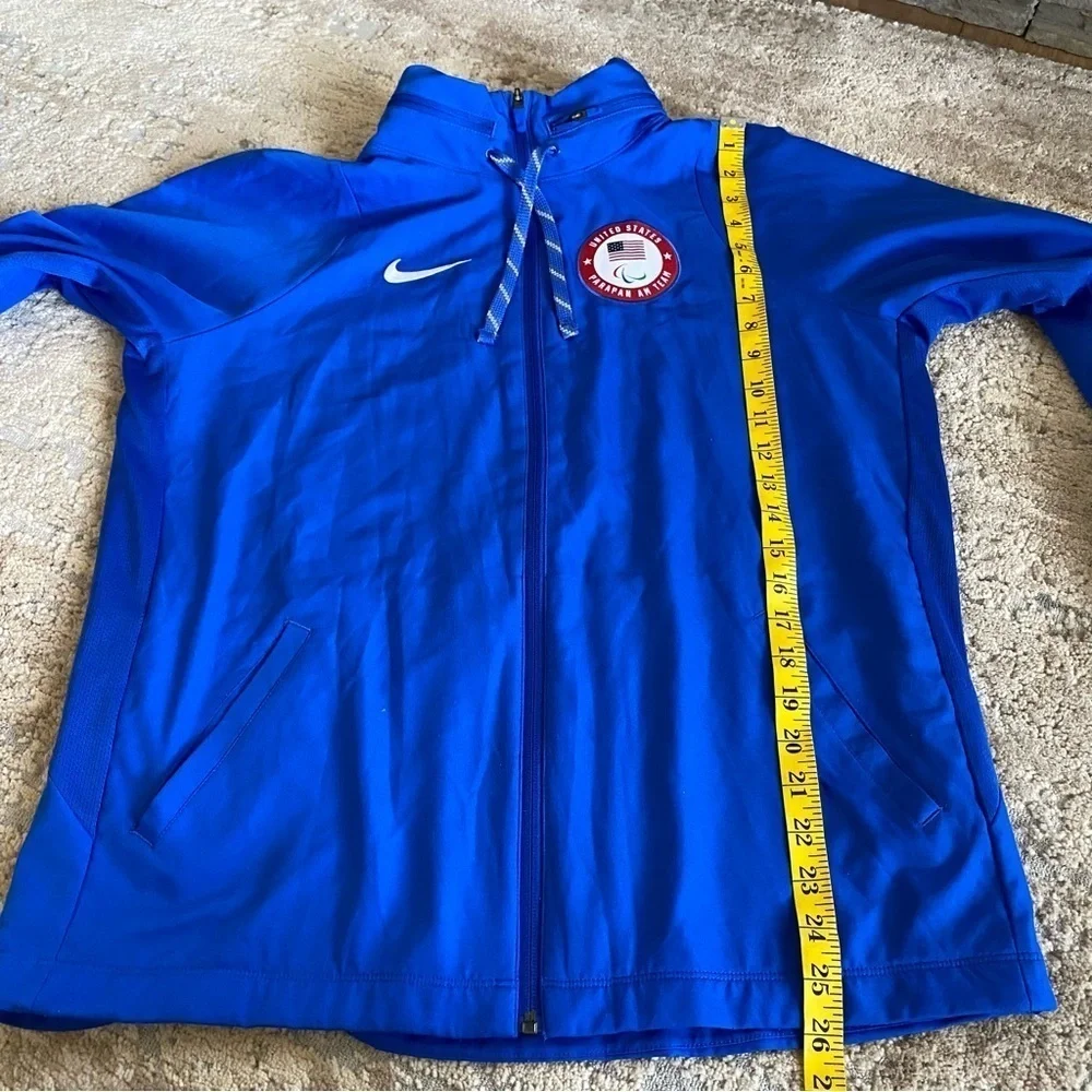 Nike Team USA Parapan AM American Games Team Full Zip Hoodie Jacket Sweater: L